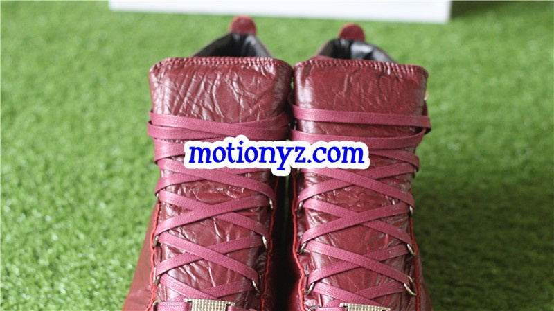 Balenciaga Arena Leather Red Wine